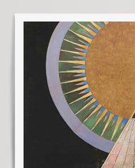 After Hover: Hilma af Klint - Museum-Poster II No 1 - Group X - Altarpieces