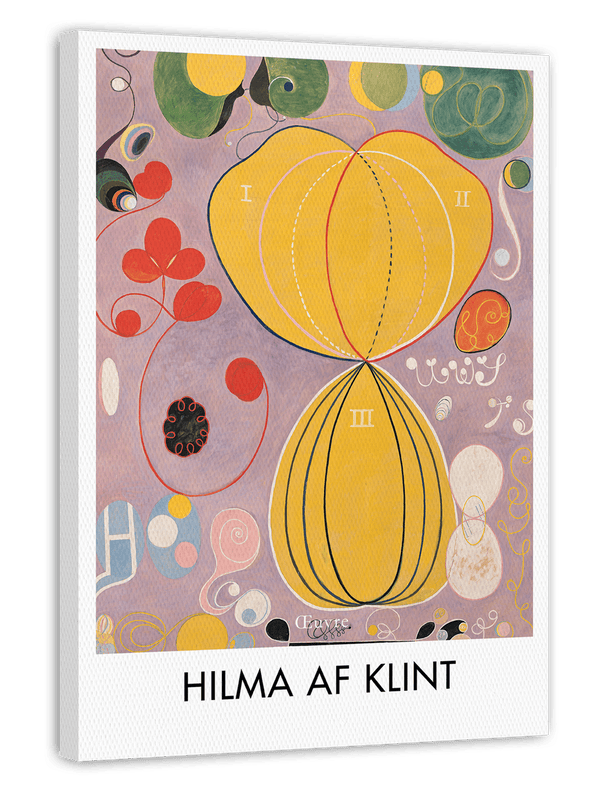 Hilma af Klint - Museum-Poster II The Ten Largest, No 7, Adulthood (1907)