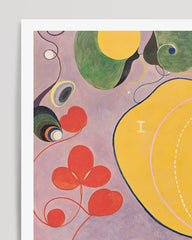 After Hover: Hilma af Klint - Museum-Poster II The Ten Largest, No 7, Adulthood (1907)
