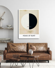 After Hover: Hilma af Klint - Museum-Poster II Buddha's Standpunkt im irdischen Leben, Nr. 3a