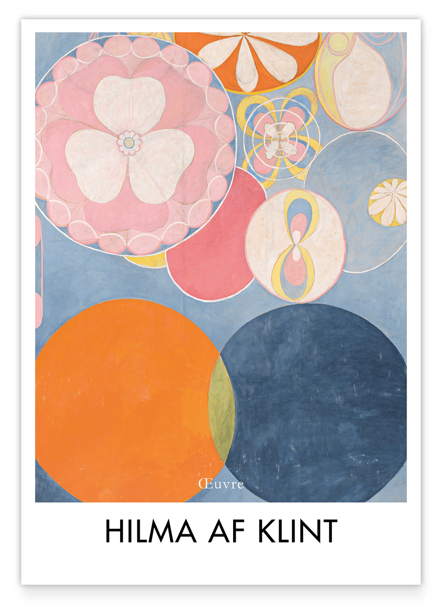 Hilma af Klint - Museum-Poster II The Ten Largest, No 2