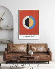 After Hover: Hilma af Klint - Museum-Poster II Der Schwan, Nr. 17 (1915)