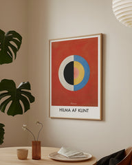 After Hover: Hilma af Klint - Museum-Poster II Der Schwan, Nr. 17 (1915)