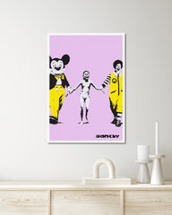 After Hover: Banksy - Museum-Poster Gesellschaftskritik - Popkultur