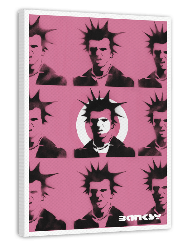 Banksy - Museum-Poster Punks Not Dead