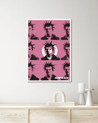 After Hover: Banksy - Museum-Poster Punks Not Dead