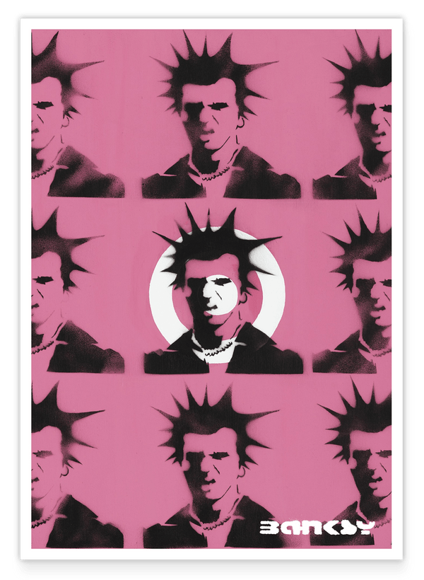 Banksy - Museum-Poster Punks Not Dead