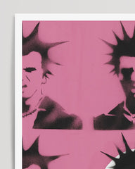 After Hover: Banksy - Museum-Poster Punks Not Dead