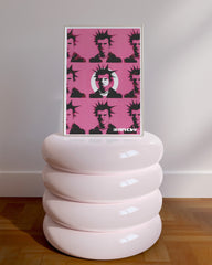 After Hover: Banksy - Museum-Poster Punks Not Dead