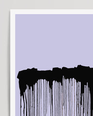 After Hover: Banksy - Museum-Poster Alkoholismus - Engel im Regen