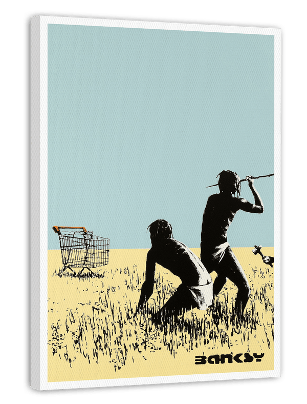 Banksy - Museum-Poster Konsumkritik und Kolonialismus