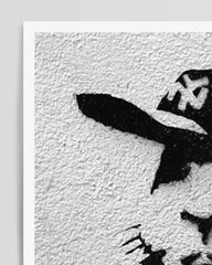 After Hover: Banksy - Museum-Poster Hip Hop Ratte - Street-Art