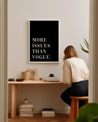 After Hover: More Issues than Vogue - Weiß auf Schwarz