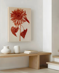 After Hover: Blumenzeichnung - Sonnenblume