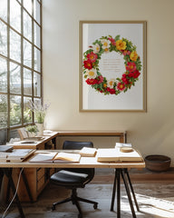 After Hover: Bunter Blumenkranz