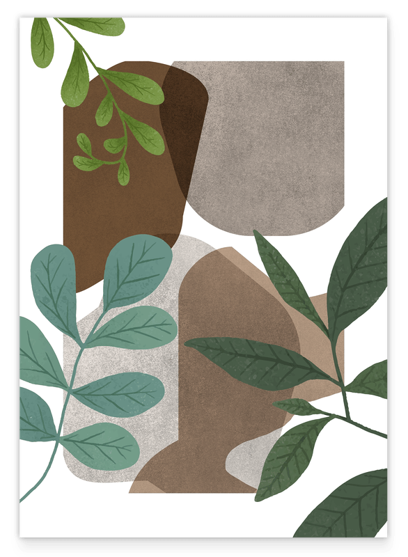 Hommage an die Natur - Abstrakte Formen