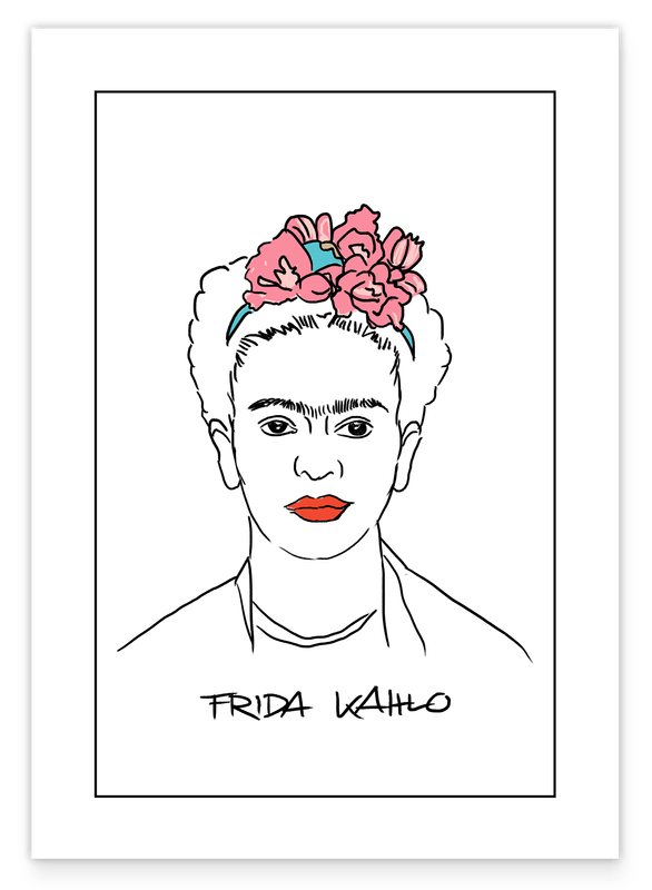 Illusatrion von Frida Kahlo II
