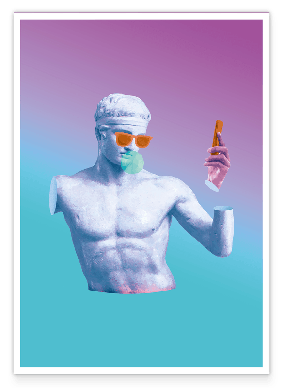 Gen Z - Bunter Hintergrund II