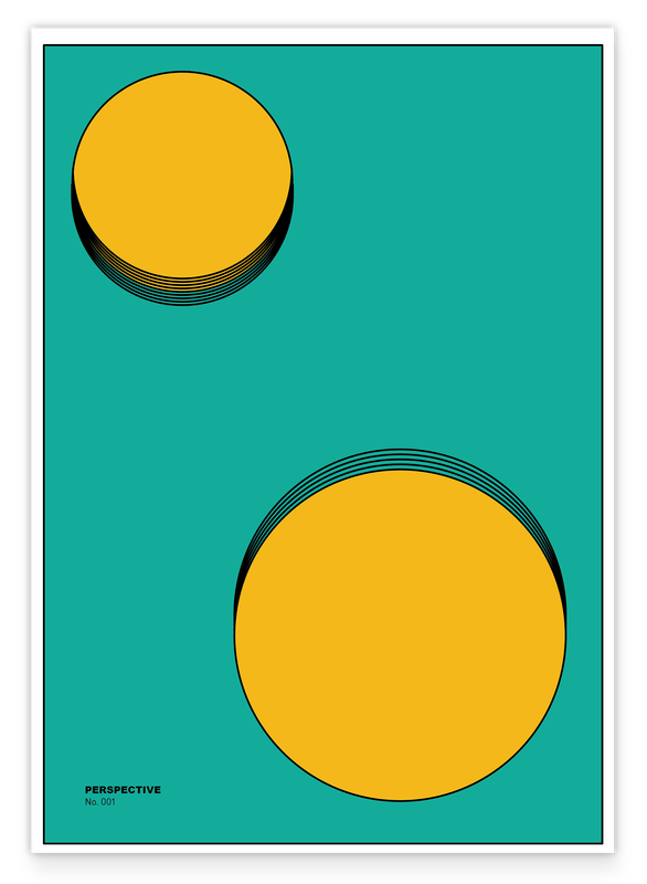 Perspective - No. 001 - Kreise in Orange