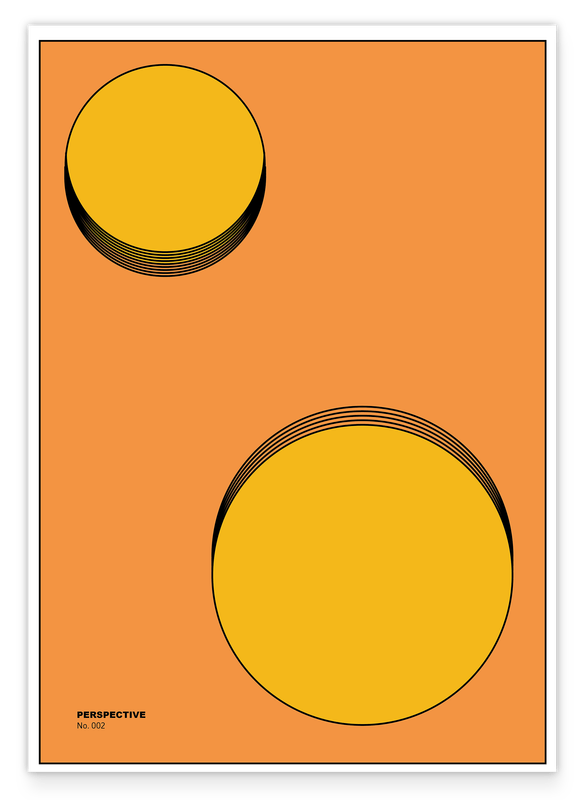 Perspective - No. 002 - Kreise in Orange
