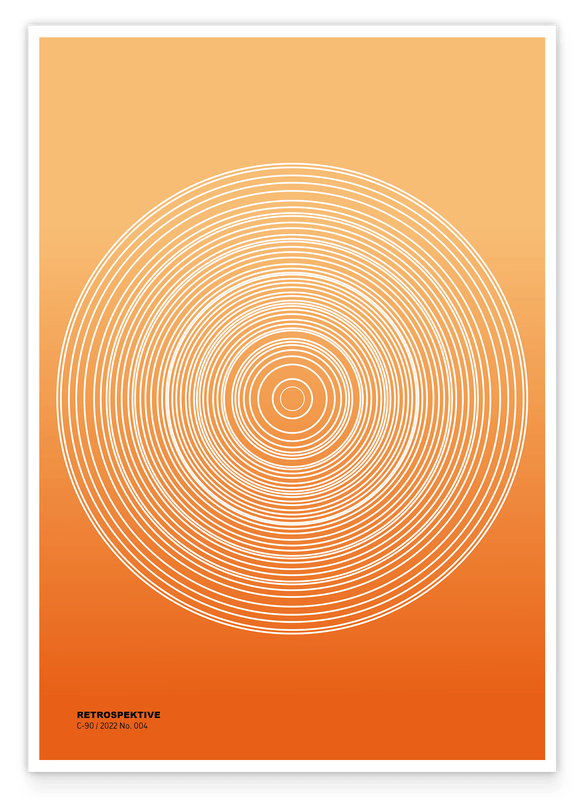Retrospektive - No. 004 - Kreise in Weiß