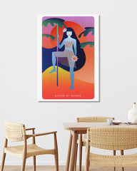 After Hover: Tarot - Queen of Wands