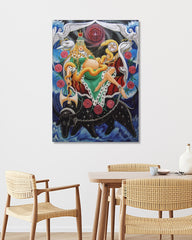 After Hover: Tarot - Die Herrscherin - Fantasievolle Illustration mit Tieren