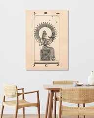 After Hover: Die Herrscherin - Spirituelle Zeichnung im Tarot Stil