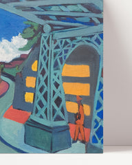 After Hover: Ernst Ludwig Kirchner - Eisenbahnüberführung Löbtauer Straße in Dresden