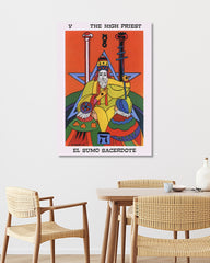 After Hover: Tarot - The High Priest / El Sumo Sacerdote