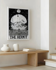 After Hover: Tarot - The Hermit - Frau in der Muschel "Die Einsiedlerin"