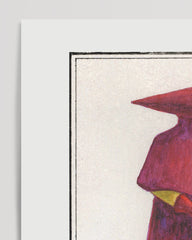 After Hover: Tarot - The Hermit - Fantasie Zeichnung "Der Einsiedler"