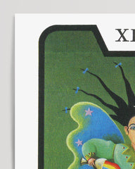 After Hover: Tarot Temperance - "Die Mäßigkeit" in Grün