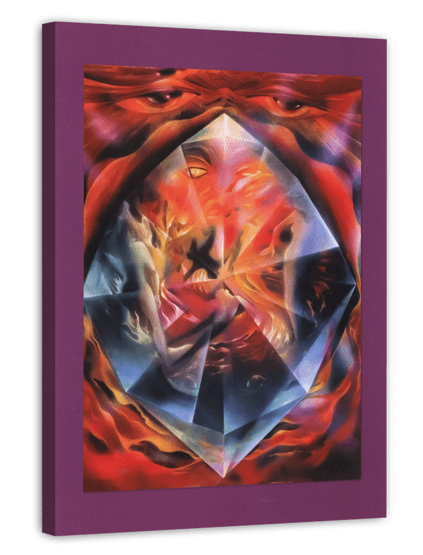 Tarot - The Devil - Kunstvolles Prisma