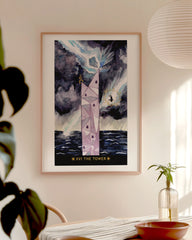 After Hover: Tarot - The Tower - Gewitter über dem Meer