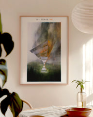 After Hover: Tarot Karte abstrakt - The Tower