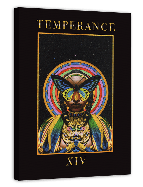 Tarot Temperance - "Die Mäßigkeit" mit Schmetterling