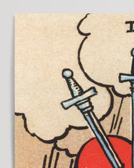 After Hover: Tarot Queen of Swords - Herz mit Schwertern
