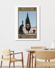 After Hover: Tarot Zeichnung - Death - Der Tod - La Muerte Kunstdruck