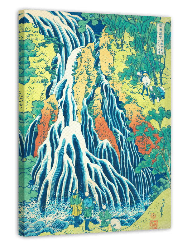 Katsushika Hokusai - Kirifuri-Wasserfall am Kurokami-Berg in Shimotsuke