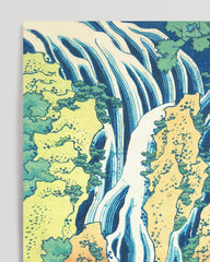 After Hover: Katsushika Hokusai - Kirifuri-Wasserfall am Kurokami-Berg in Shimotsuke