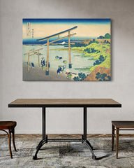 After Hover: Katsushika Hokusai - Noboto Bay aus der Serie Sechsunddreißig Ansichten des Berges Fuji (Fugaku sanjūrokkei)