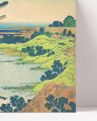 After Hover: Katsushika Hokusai - Noboto Bay aus der Serie Sechsunddreißig Ansichten des Berges Fuji (Fugaku sanjūrokkei)