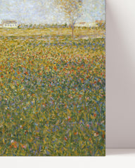 After Hover: Georges Seurat - La Luzerne Saint Denis