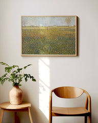 After Hover: Georges Seurat - La Luzerne Saint Denis