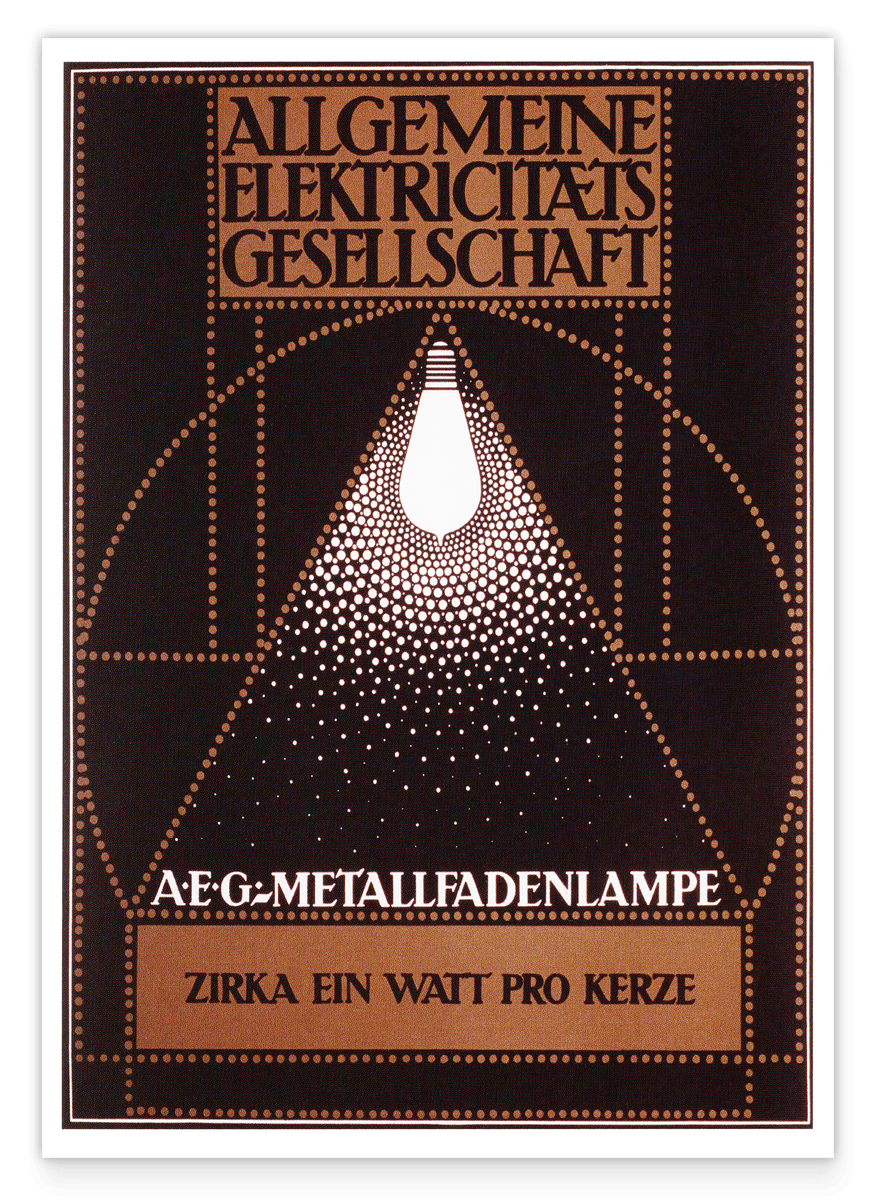 Glühbirne im Vintage-Look - AEG Metallfadenlampe