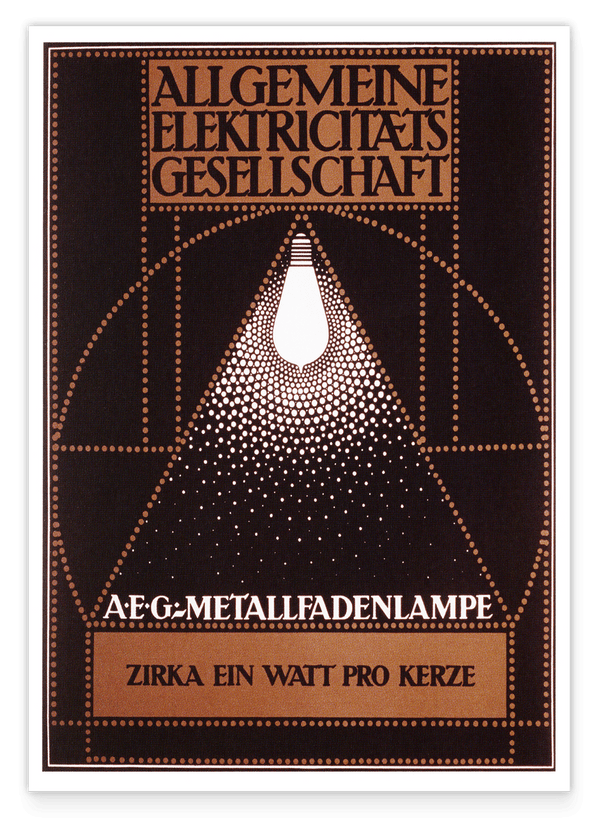 Glühbirne im Vintage-Look - AEG Metallfadenlampe