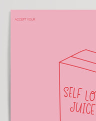 After Hover: 100% Selflove Juice in Rosa