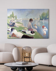 After Hover: Georges Seurat - Badende in Asnierès (Baigneurs à Asnierès)