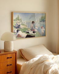 After Hover: Georges Seurat - Badende in Asnierès (Baigneurs à Asnierès)